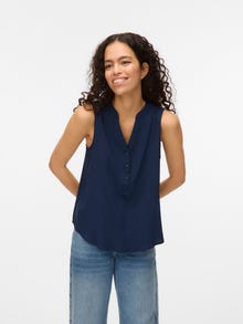 Vero Moda VMBELLA Top -Navy Blazer - 10326002