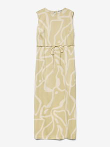 Vero Moda VMPAIGE Langes Kleid -Green Haze - 10326010