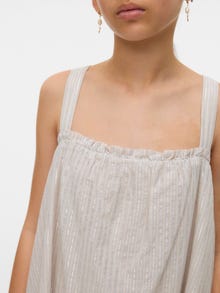 Vero Moda VMPAULINE Vestido largo -Silver Lining - 10326014