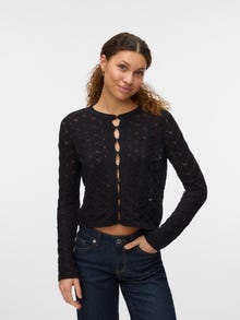 Vero Moda VMPAOLA Knit Cardigan -Black - 10326021