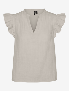 Vero Moda VMBEATE Top -Moonbeam - 10326035