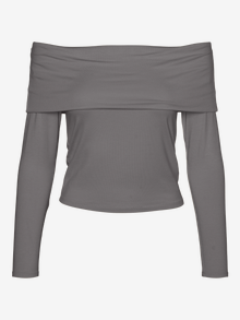 Vero Moda VMREGITZE Top -Steel Gray - 10326061