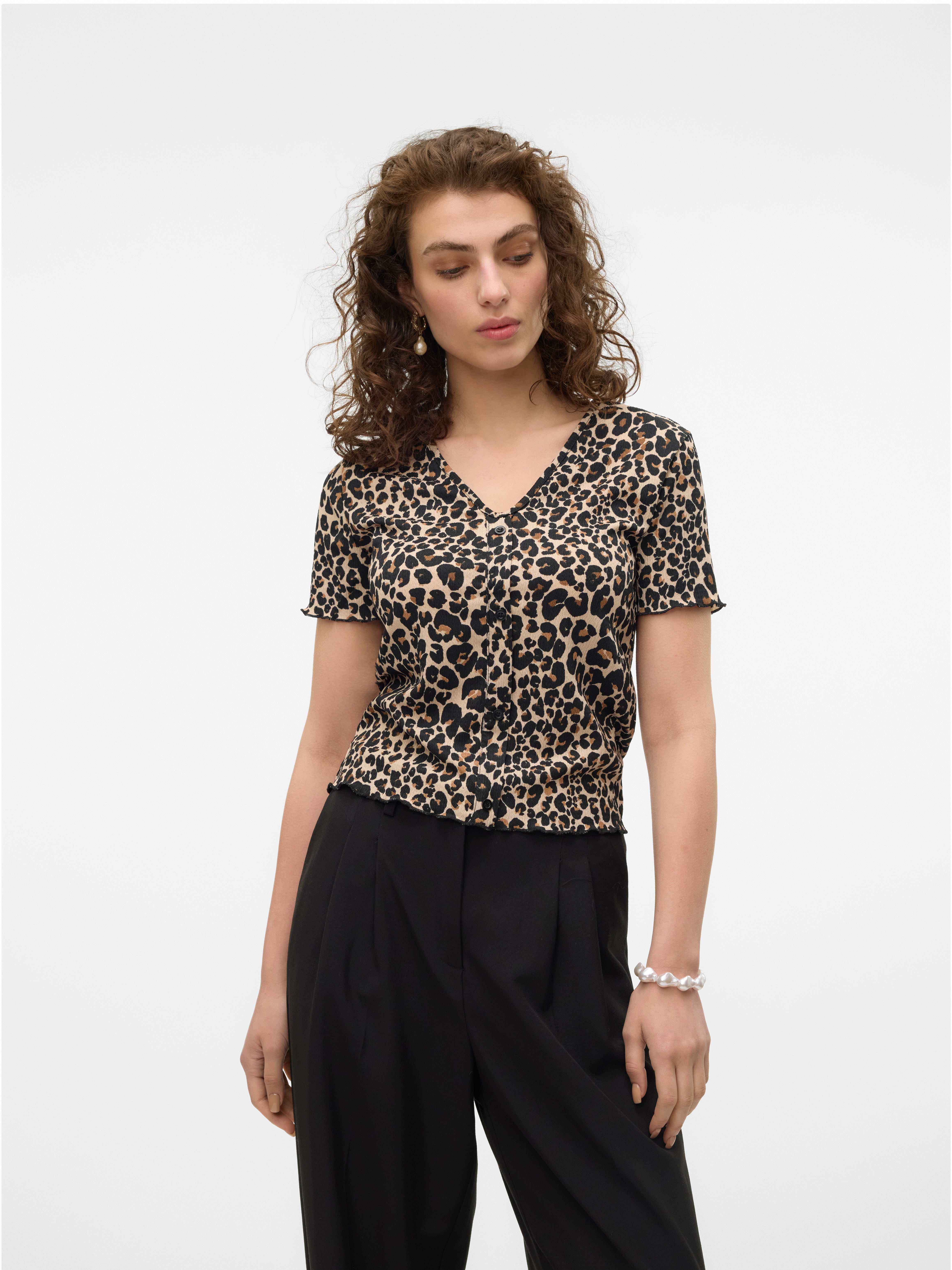 Vero moda top zwart sale