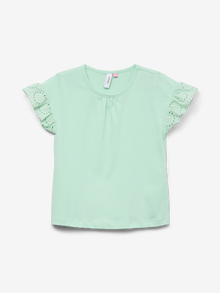 Vero Moda VMPANNA Tops -Birds Egg Green - 10326116