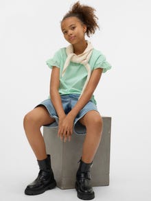 Vero Moda VMPANNA Tops -Birds Egg Green - 10326116