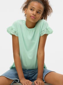 Vero Moda VMPANNA Tops -Birds Egg Green - 10326116