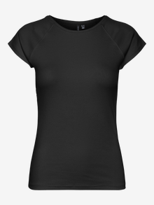 Vero Moda VMMOLLY T-Shirt -Black - 10326141