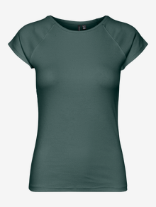 Vero Moda VMMOLLY T-Shirt -Balsam Green - 10326141