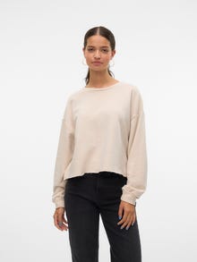 Vero Moda SNLOA Sweatshirt -Pumice Stone - 10326144
