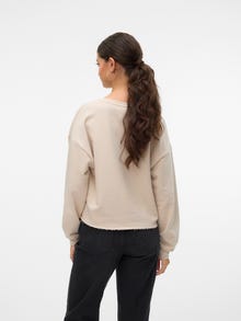 Vero Moda SNLOA Sweatshirt -Pumice Stone - 10326144