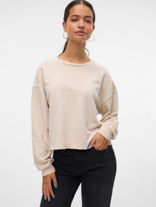 Vero Moda SNLOA Sweatshirt -Pumice Stone - 10326144