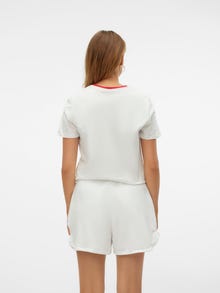 Vero Moda SNLOA Sweatshirt -Snow White - 10326145