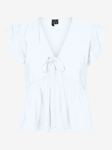 Vero Moda VMFLORA Top -Bright White - 10326171