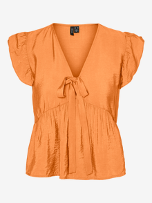 Vero Moda VMFLORA Top -Golden Ochre - 10326171