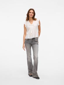 Vero Moda VMFLORA Tops -Snow White - 10326171