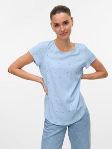 Vero Moda VMBELLA Tops -Cashmere Blue - 10326190