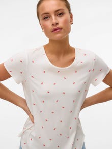 Vero Moda VMBELLA Top -Snow White - 10326190