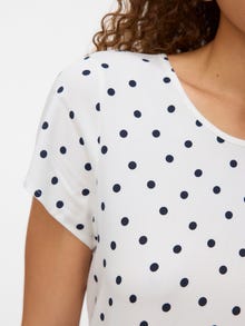 Vero Moda VMBELLA Top -Snow White - 10326190