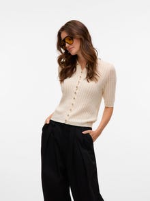 Vero Moda AWPANAMA Stickad kofta -Birch - 10326210