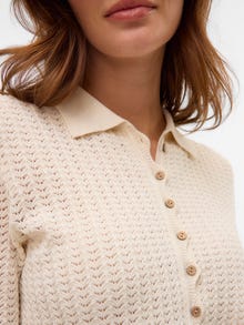 Vero Moda AWPANAMA Stickad kofta -Birch - 10326210