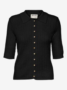 Vero Moda AWPANAMA Knit Cardigan -Black - 10326210