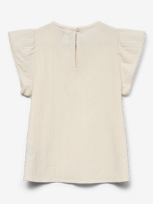 Vero Moda VMPRETTY Tops -Oatmeal - 10326230