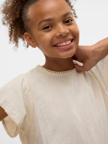 Vero Moda VMPRETTY Tops -Oatmeal - 10326230