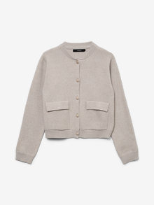 Vero Moda VMAPPLE Strikket cardigan -Moon Rock - 10326231