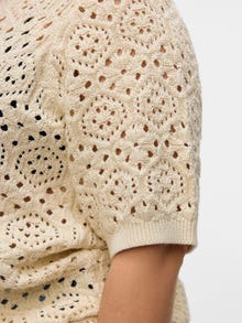 Vero Moda VMCBERRY Sweter -Birch - 10326237
