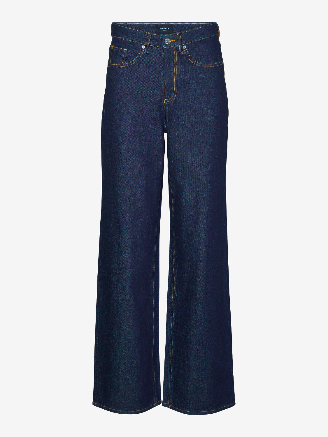 Vero Moda VMCTESSA Wide Leg Fit Jeans -Dark Blue Denim - 10326265