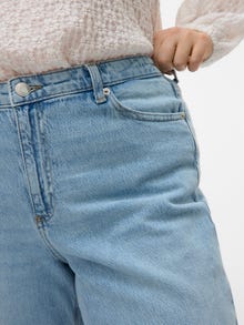 Vero Moda VMCTESSA Vita alta Wide Leg Fit Jeans -Light Blue Denim - 10326266