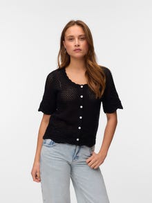 Vero Moda VMSANDIA Strickjacke -Black - 10326279