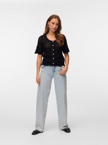 Vero Moda VMSANDIA Knit Cardigan -Black - 10326279