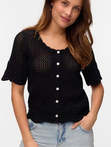 Vero Moda VMSANDIA Knit Cardigan -Black - 10326279