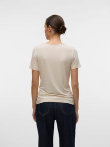 Vero Moda VMPEPPER T-skjorte -Birch - 10326282