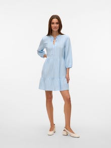 Vero Moda VMNANNA Vestido curto -Airy Blue - 10326289