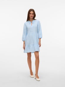 Vero Moda VMNANNA Vestido curto -Airy Blue - 10326289