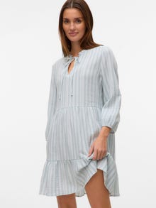 Vero Moda VMNANNA Kurzes Kleid -Gray Mist - 10326289