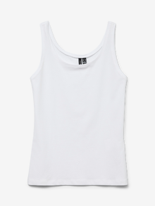 Vero Moda VMLULU Tank-Top -Bright White - 10326294