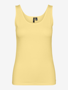 Vero Moda VMLULU Tank-Top -Lemon Meringue - 10326294