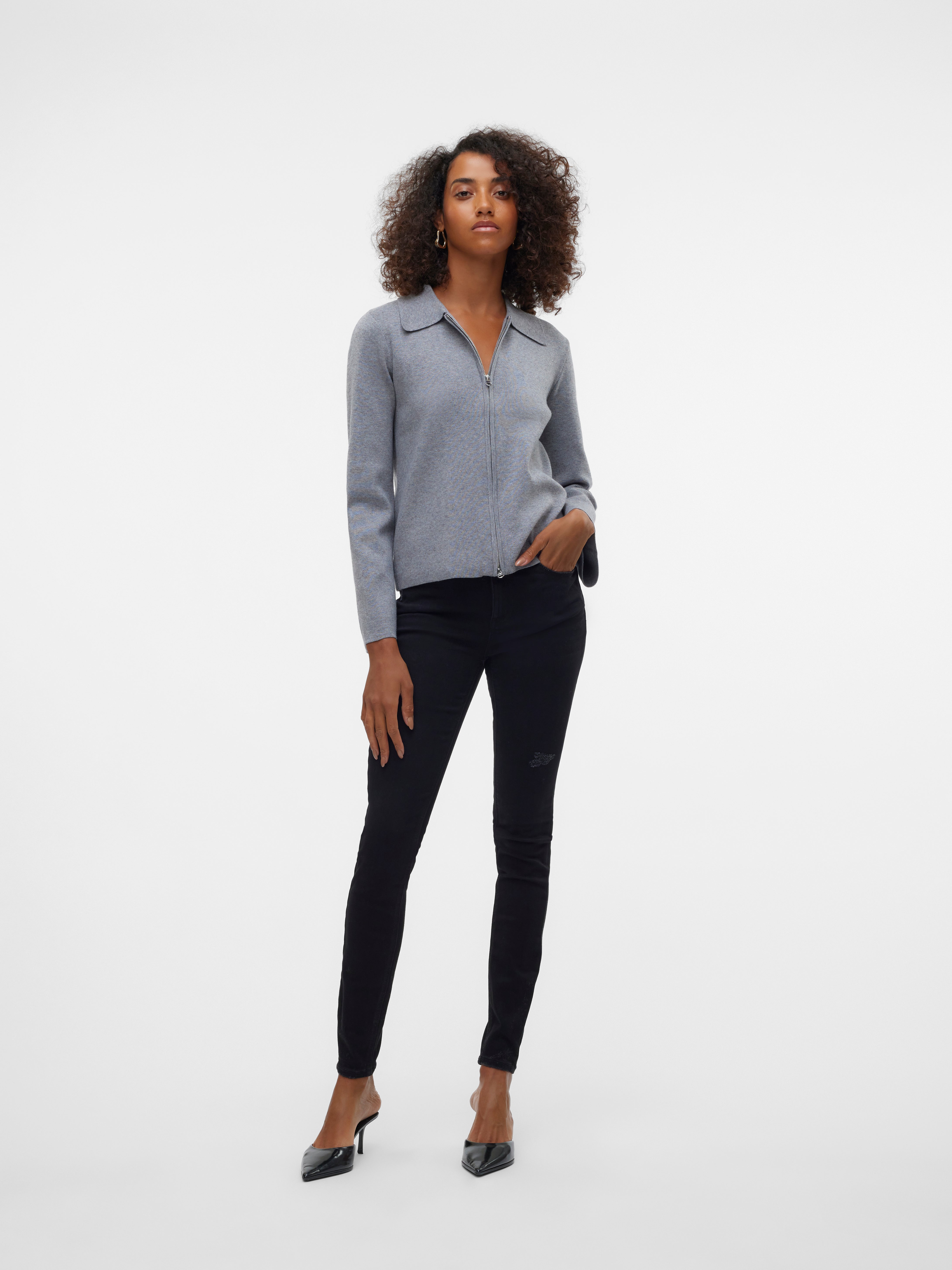 VMFLASH Mid Rise Skinny Fit Jeans