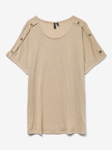 Vero Moda VMCBROOK T-shirts -Silver Mink - 10326326