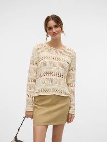 Vero Moda VMMADAGASCAR Pullover -Birch - 10326429