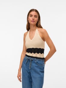 Vero Moda VMFLORIDA Sweter -Birch - 10326440