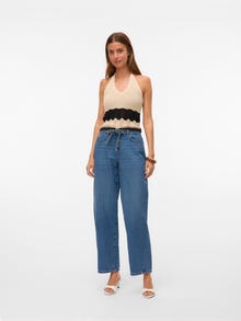Vero Moda VMFLORIDA Sweter -Birch - 10326440