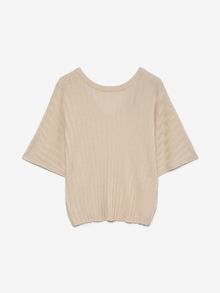 Vero Moda VMBARBADOS Pullover -Oatmeal - 10326444