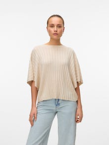 Vero Moda VMBARBADOS Pullover -Oatmeal - 10326444