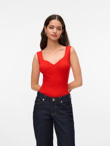Vero Moda VMWILLOW Toppi -Fiery Red - 10326450