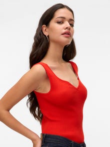Vero Moda VMWILLOW Toppi -Fiery Red - 10326450
