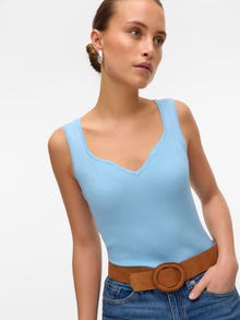 Vero Moda VMWILLOW Gestricktes Oberteil -Airy Blue - 10326450